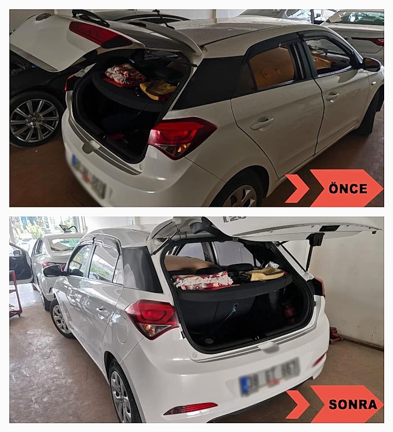 Hyundai İ20 Dolu Hasarı 