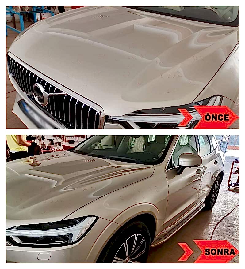 Volvo XC60 Dolu Hasarı Onarımı